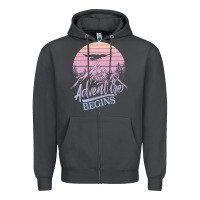 Smoke The Adventure Begins Zipper Hoodie - Bettercallsaul