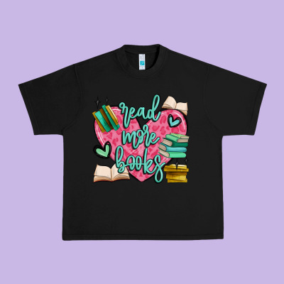Read More Books Urban Heavy Tee Designed By Maliassmallbusiness
