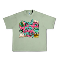 Oil Green read more books Urban Heavy Tee - MaliasSmallBusiness