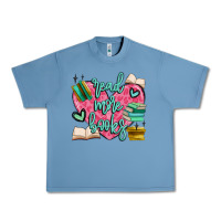 Pebble Blue read more books Urban Heavy Tee - MaliasSmallBusiness