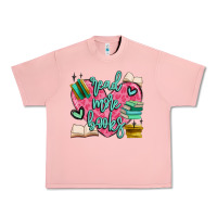 Salmon read more books Urban Heavy Tee - MaliasSmallBusiness