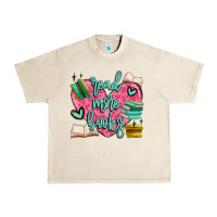 Sandshell read more books Urban Heavy Tee - MaliasSmallBusiness