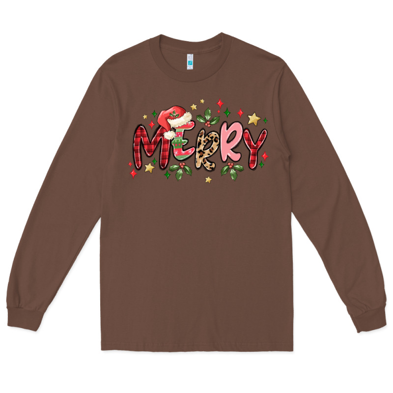 Merry Long Sleeve Tee by MaliasSmallBusiness | Teevron