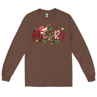 Chestnut merry Long Sleeve Tee - MaliasSmallBusiness