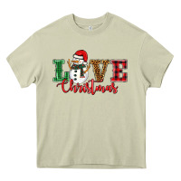 Mossy love christmas snowman Heavy Core Tee - BarkalooDesign