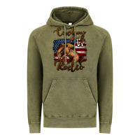 Vintage Olive Cowboy Up Rodeo Bucking Bronco Vintage Hoodie - Jasminsmagicworld