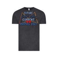 Vintage Black future ladies man current mamas boy Vintage Tee - MaliasSmallBusiness