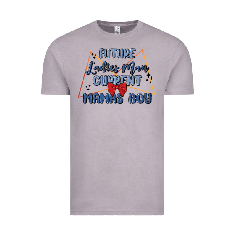 Future Ladies Man Current Mamas Boy Vintage Tee by MaliasSmallBusiness | Teevron