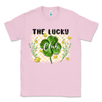 Bubblegum Pink the lucky club Classic Tee - MaliasSmallBusiness