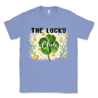 Colony Blue the lucky club Classic Tee - MaliasSmallBusiness
