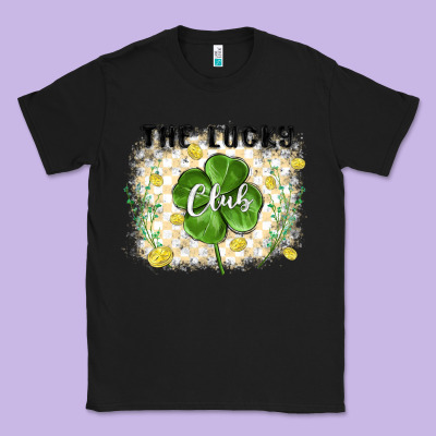 The Lucky Club Classic Tee Designed By Maliassmallbusiness