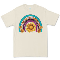 Bone rainbow sunflower Premium Tee - AdoDesignShop