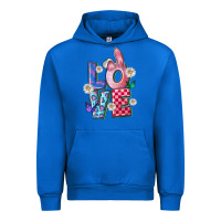 Cobalt easter love Urban Hoodie - FaDigitalArtStudio