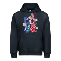 Navy easter love Urban Hoodie - FaDigitalArtStudio