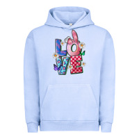 Pigment Grape Ice easter love Urban Hoodie - FaDigitalArtStudio