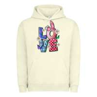 Pigment Pistachio easter love Urban Hoodie - FaDigitalArtStudio