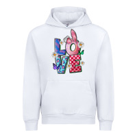 White easter love Urban Hoodie - FaDigitalArtStudio