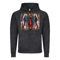 Vintage Black Lady of Guadalupe 4th of july Vintage Hoodie - Jasminsmagicworld