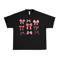 Black pink ribbons Urban Heavy Tee - MaliasSmallBusiness