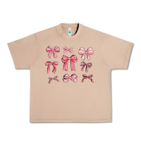 Burro pink ribbons Urban Heavy Tee - MaliasSmallBusiness