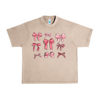 French Oak pink ribbons Urban Heavy Tee - MaliasSmallBusiness