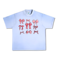Grape Ice pink ribbons Urban Heavy Tee - MaliasSmallBusiness