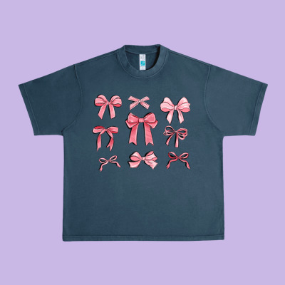 Pink Ribbons Urban Heavy Tee Designed By Maliassmallbusiness