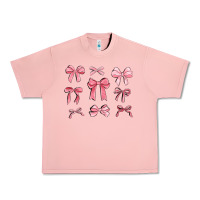 Salmon pink ribbons Urban Heavy Tee - MaliasSmallBusiness