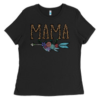 Black mama Ladies Tee - CowhideDigitalArt