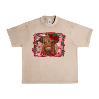 French Oak be mine highland cow Urban Heavy Tee - AdoDesignShop