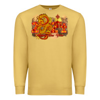 Antique Gold year of the dragon chinese new year 2024 Premium Sweatshirt - CowGirlArtShop