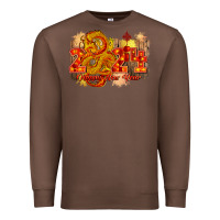 Chestnut year of the dragon chinese new year 2024 Premium Sweatshirt - CowGirlArtShop
