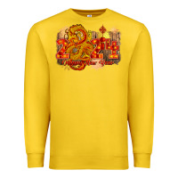 Lemon year of the dragon chinese new year 2024 Premium Sweatshirt - CowGirlArtShop
