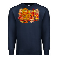 Navy year of the dragon chinese new year 2024 Premium Sweatshirt - CowGirlArtShop