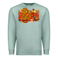 Seafoam year of the dragon chinese new year 2024 Premium Sweatshirt - CowGirlArtShop