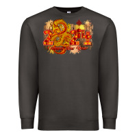 Smoke year of the dragon chinese new year 2024 Premium Sweatshirt - CowGirlArtShop