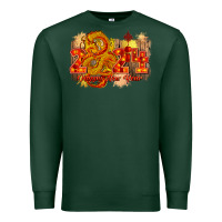 Sports Green year of the dragon chinese new year 2024 Premium Sweatshirt - CowGirlArtShop