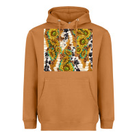 Meerkat sunflowers with patterns Heavyweight Hoodie - TumblerDesignByShophia