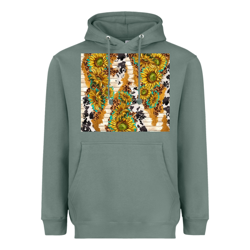 Sunflowers With Patterns Heavyweight Hoodie by TumblerDesignByShophia | Teevron