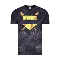 Cloud Black custom baseball Vintage Tee - MaliasSmallBusiness