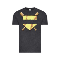Vintage Black custom baseball Vintage Tee - MaliasSmallBusiness