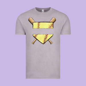 Custom Baseball Vintage Tee Designed By Maliassmallbusiness