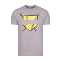 Vintage Zinc custom baseball Vintage Tee - MaliasSmallBusiness