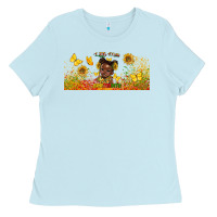 Baby Blue juneteenth little miss libbey glass Ladies Tee - HRA Design Shop