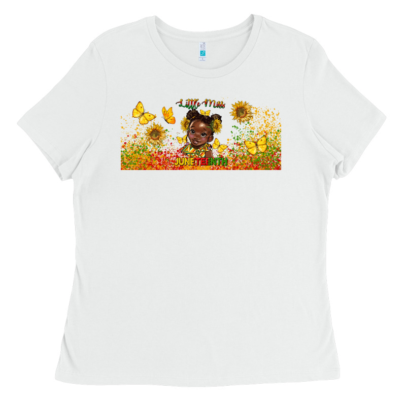 Juneteenth Little Miss Libbey Glass Ladies Tee by HRA Design Shop | Teevron