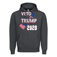 Smoke Veto Trump 2020 Zipper Hoodie - Bettercallsaul