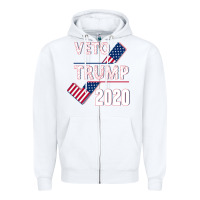 White Veto Trump 2020 Zipper Hoodie - Bettercallsaul