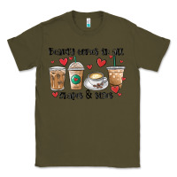 Army Green beauty comes in all shapes and sizes coffee Classic Tee - MaliasSmallBusiness