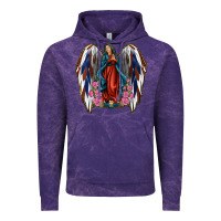 Angel Wing Lady Of Guadalupe 4th Of July Vintage Hoodie | Teevron