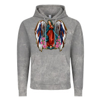 Cloud Rock Angel Wing Lady of Guadalupe 4th of July Vintage Hoodie - Jasminsmagicworld